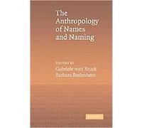 An Anthropology of Names And Naming Barbara Bodenhorn (Auteur)