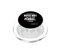 an Apostrophe Doesn't Make The Word Plural English Grammar PopSockets PopGrip pour MagSafe