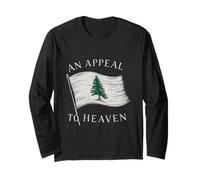 an Appeal to Heaven T-Shirt Alito avec Drapeau Pin Tree Manche Longue