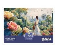 an Elegant Woman 1000 Pièces Carton Extra-épais Lot de Puzzles Kitten Stimulant Et Éducatif Jeu Créatif Puzzles pour Adultes Et Enfants 52x38cm/1000pcs