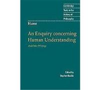 An Enquiry Concerning Human Understanding. And Other Writings, Cambridge Texts in the History of Philosophy Stephen Buckle (Auteur)
