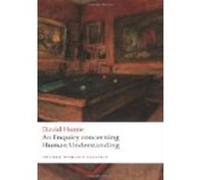 An enquiry concerning human understanding David Hume (Auteur)