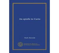 An epistle to Curio