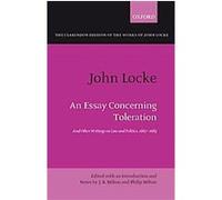 An Essay Concerning Toleration, Clarendon Edition of the Works of John Locke J. R. Milton, John Locke, Philip Milton (Auteur)