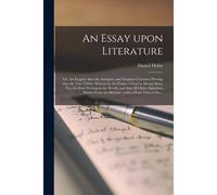 An Essay Upon Literature