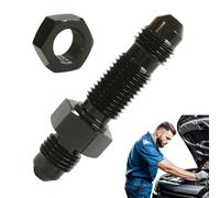 AN Fittings, Aluminum Bulkhead Connector, Automotive Repair Part, Performance Hose Adapter for Shop Home Users Garage Business Friends Beginners and Vehicle Maintenance Tasks