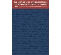 An Historical Introduction To Western Constitutional Law