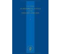 An Historical Syntax Of The English Language