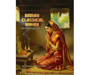 An Indian Classical Women Art Collection - Oil Painting Series