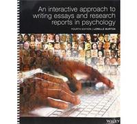 AN INTER APP TO WRITING ESSAYS AND RES REP IN PSY 4E SPIRAL Colour by Lorelle J. Burton Lorelle J. Burton (Auteur)