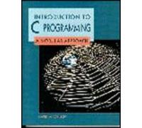 An Introduction To C Programming: A Modular Approach