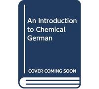 An Introduction to Chemical German