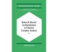 An Introduction To Classical Complex Analysis