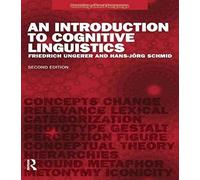 An Introduction To Cognitive Linguistics