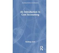 An Introduction to Cost Accounting