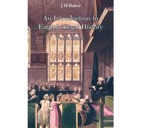 An Introduction To English Legal History