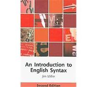 An Introduction to English Syntax, Edinburgh Textbooks on the English Language Jim Miller (Auteur)