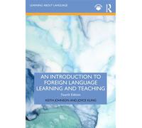 An Introduction to Foreign Language Learning and Teaching - Keith Johnson - Routledge - ebook (ePub) - Livre