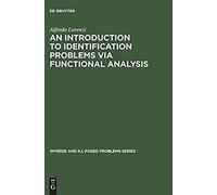 An Introduction To Identification Problems Via Functional Analysis