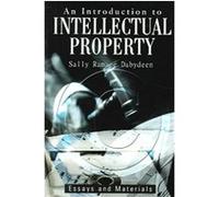 An Introduction To Intellectual Property Sally Ramage Dabydeen (Auteur)