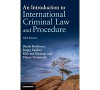 Introduction au droit pénal international et à la procédure – Cambridge University Press