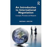 An Introduction to International Negotiation