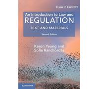 An Introduction to Law and Regulation – Cambridge University Press