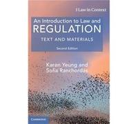 An Introduction to Law and Regulation - Ranchordas Sofia Tilburg University The Netherlands - Cambridge University Press - Livre en Anglais - Hardback Ranchordas Sofia Tilburg University The Netherlan