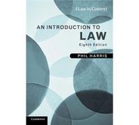An Introduction To Law (Law In Context) (Paperback) Phil Harris, (Auteur)