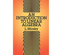 An Introduction to Linear Algebra