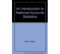 An Introduction To National Accounts Statistics