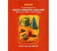 An Introduction To Object-Oriented Analysis