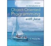 An Introduction To Object-Oriented Programming With Java