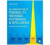 An Introduction To Personality, Individual Differences And Intelligence