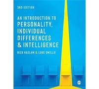 An Introduction to Personality Individual Differences and Intelligence by Luke Smillie Luke Smillie (Auteur)