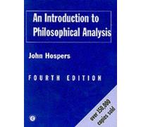 An Introduction To Philosophical Analysis
