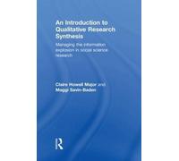 An Introduction To Qualitative Research Synthesis