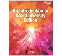 An Introduction To Sas University Edition