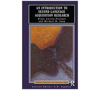 An Introduction To Second Language Acquisition Research
