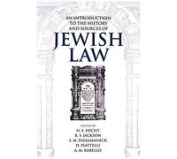 An Introduction To The History And Sources Of Jewish Law