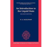 An Introduction To The Liquid State