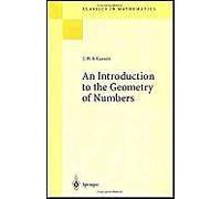 An Introduction To Ther Geometry Of Numbers