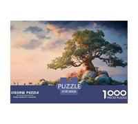 an Isolated Island with an Oak Tree 1000 Pcs Carton Extra-épais Coffret De Puzzles Kitten Stimulant Et Éducatif Jeu Créatif Puzzles pour Adultes Et Enfants 38x26cm/1000pcs