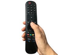 AN-MR21GA AN-MR21GC Télécommande de rechange IR pour TV LG Smart TV 43NANO 50UP 55NANO 60UP 65NANO 70UP 75NANO 86NANO OLED Series avec touches Netflix PrimeVideo [pas de voix, pas de fonction pointeur]