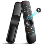 AN-MR22GA Télécommande Voice Magic pour téléviseur LG 2018-2025,MR25GA MR24GA MR23GA MR22GA MR21GA MR20GA Télécommande Magique de Rechange avec Fonction vocale et pointeur pour télécommande LG Magic