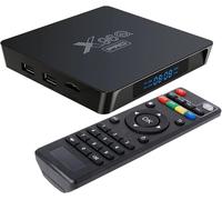 An oid Tv Box Adapté Pour X96Q Pro 2 Go/16 Go Boitier An oid Tv 4K Hd Disponible Pour X96Q Pro Mini Box Lecteur Multimédia Double Wifi[Video1622]