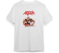 an%=THR@x Band Rock Metal Vintage Colorful Design Music Style 90s Classic Tee, Hoodie, SweetT-Shirts à Manches Courtes Cotton for Men and Women(Medium)