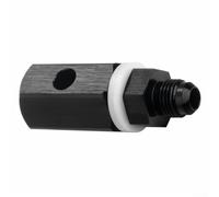 AN6 AN8 Vanne d'aération unidirectionnelle pour réservoir de carburant en aluminium avec valve de renversement avec bille en acier inoxydable et joint en PTFE pour véhicules (AN8)