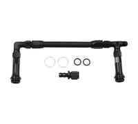 AN6 Kit de conduite de carburant à double alimentation compatible avec carburateur Holley 4150