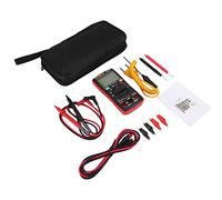 AN8009 Multimètre numérique avec plage automatique et True RMS - Compteur électronique portable pour les mesures de tension AC et DC - Comprend un écran LCD rétroéclairé et une